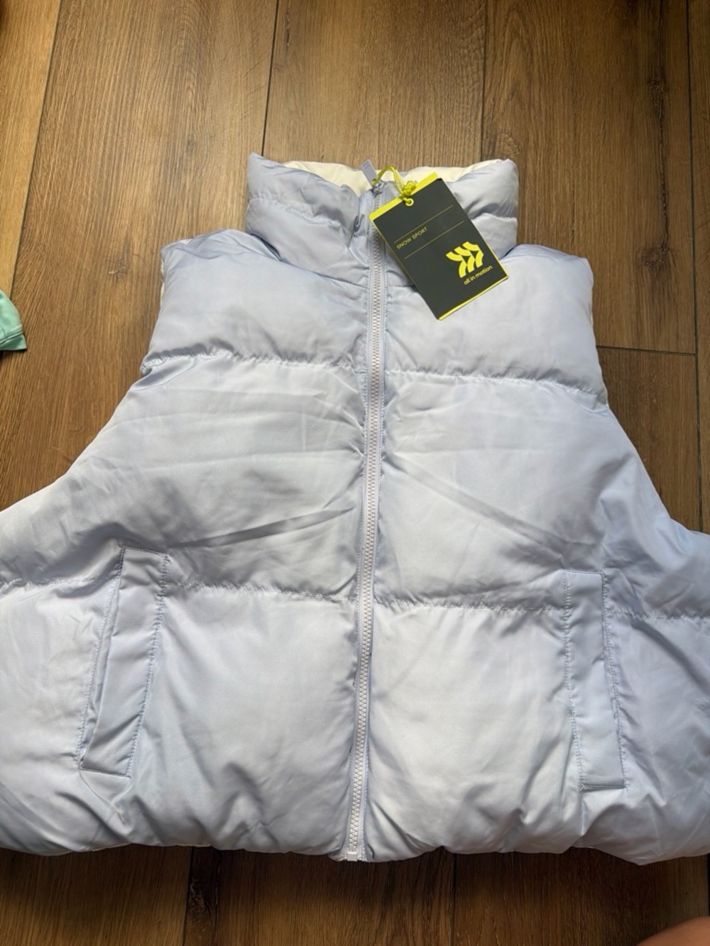 Woman’s Puffer Vest - Light Blue